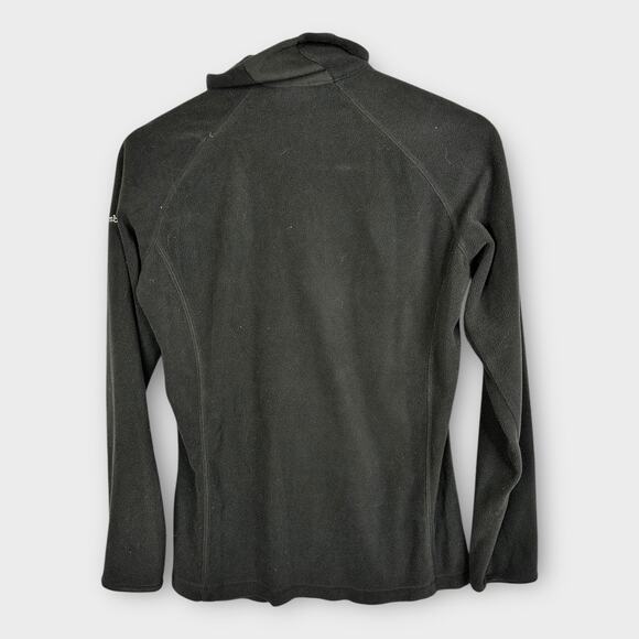Columbia Womens size Small Arctic Air Fleece 1/2 Zip Jacket Black 1564881 - Picture 2 of 9